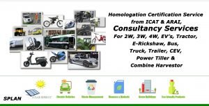Consultancy Services For 2W, 3W, 4W, EV’s, Tractor, E-Rickshaw, Bus, Truck, Trailer, 